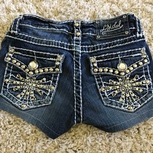 Jean Shorts. LA Idol size 0. Super cute